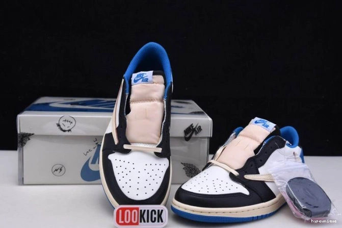 HYPE Travis Retro Jordan 1 x x Scott Fragment Design DM7866-140 Low Air 0708